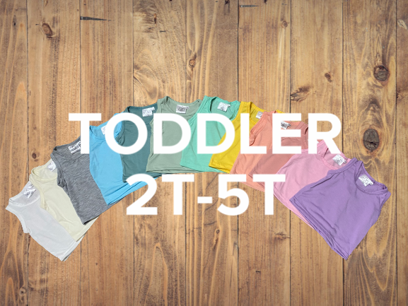 TODDLER 100% polyester colored TANK TOP