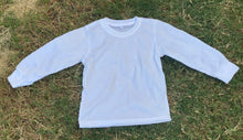 Load image into Gallery viewer, TODDLER 100% polyester colored LONG sleeve tee
