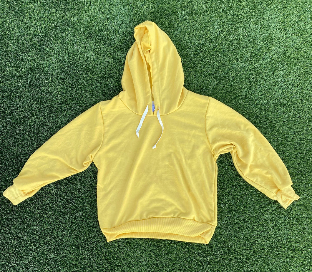 YOUTH 100% polyester colored HOODIE