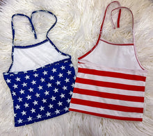 Load image into Gallery viewer, Stars and Stripes Halter
