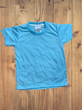 Load image into Gallery viewer, TODDLER 100% polyester colored short sleeve tee
