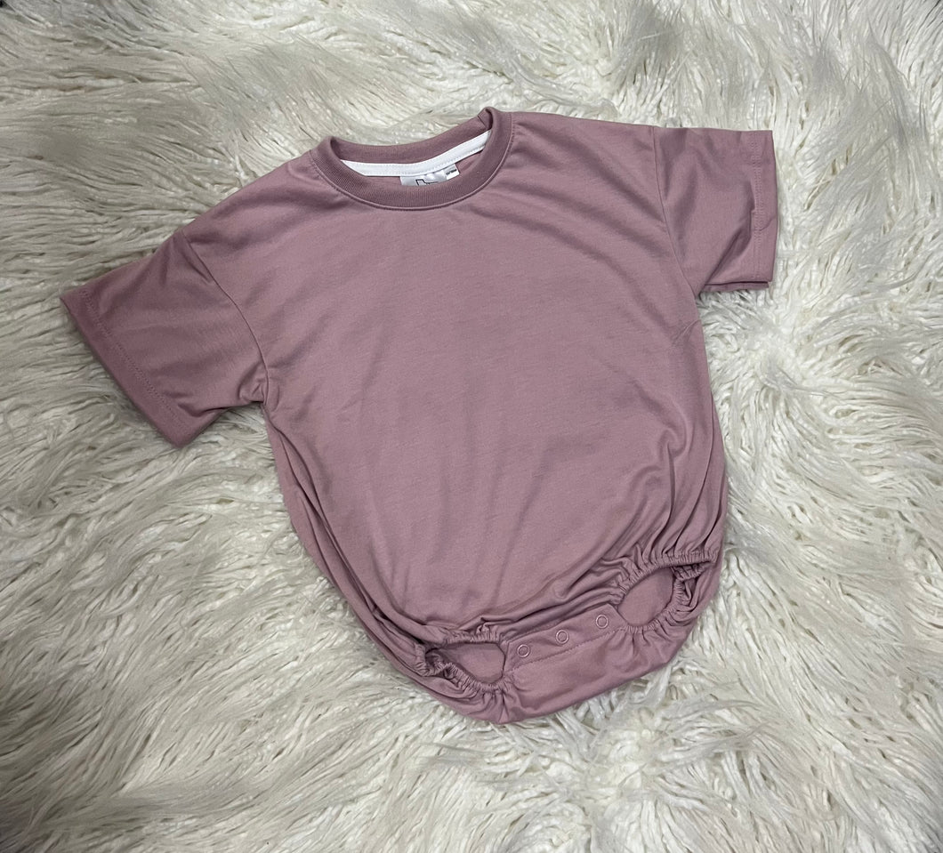 Short sleeve baggy romper